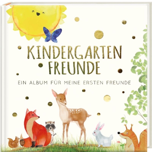 Buchcover und Innenansicht für das Buch: Kindergartenfreunde