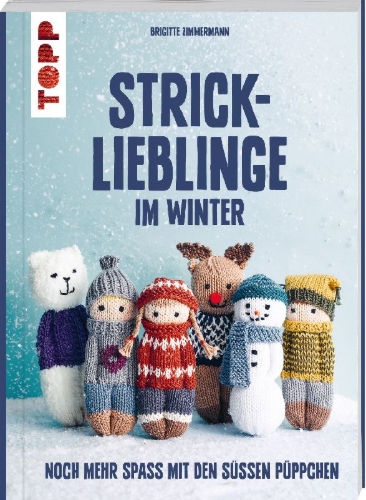 Buchcover und Innenansicht für das Buch: Strick-Lieblinge im Winter