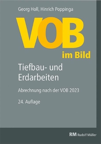 Buchcover und Innenansicht für das Buch: VOB im Bild - Tiefbau- und Erdarbeiten