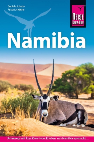 Buchcover und Innenansicht für das Buch: Reise Know-How Reiseführer Namibia
