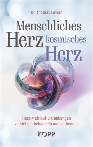 Buchcover und Innenansicht für das Buch: Menschliches Herz, kosmisches Herz