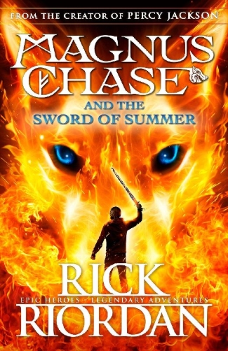 Buchcover und Innenansicht für das Buch: Magnus Chase 01 and the Sword of Summer