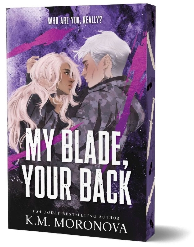 Buchcover und Innenansicht für das Buch: My Blade, Your Back