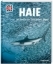 Buchcover und Innenansicht für das Buch: WAS IST WAS Band 95 Haie. Im Reich der schnellen Jäger