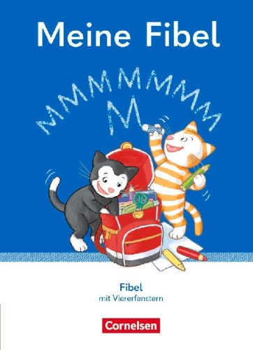Buchcover und Innenansicht für das Buch: Meine Fibel 1. Schuljahr. Fibel mit Viererfenster