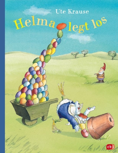 Buchcover und Innenansicht für das Buch: Helma legt los