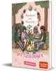 Buchcover und Innenansicht für das Buch: Abenteuer vom Rosenhof. Im Zeltlager