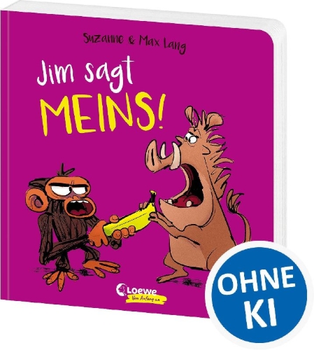 Buchcover und Innenansicht für das Buch: Grumpy Monkey - Mine!