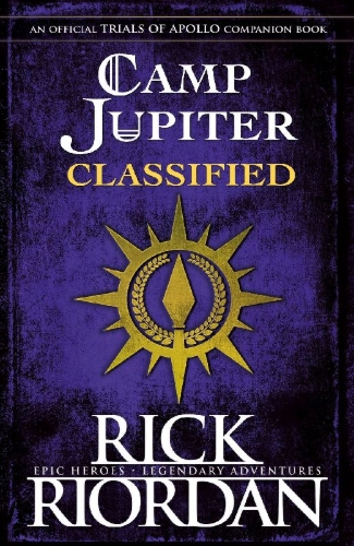 Buchcover und Innenansicht für das Buch: Camp Jupiter Classified