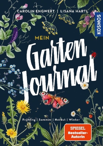 Buchcover und Innenansicht für das Buch: Mein Gartenjournal