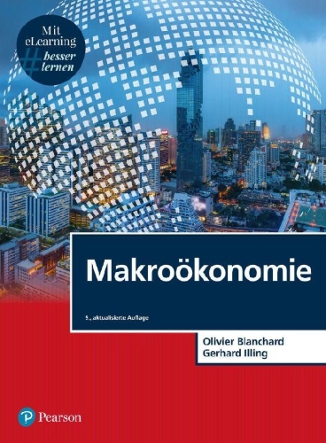 Buchcover und Innenansicht für das Buch: Makroökonomie