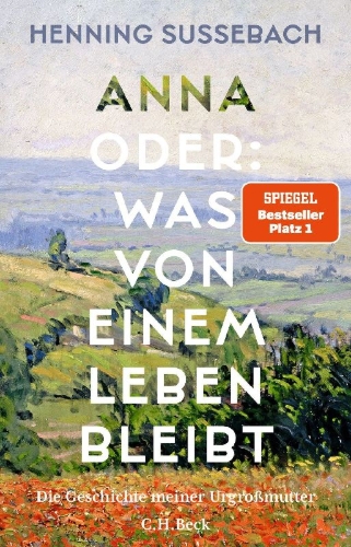 Buchcover und Innenansicht für das Buch: Anna oder: Was von einem Leben bleibt