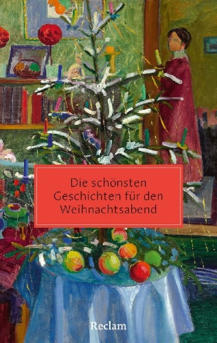 Buchcover und Innenansicht für das Buch: Die schönsten Geschichten für den Weihnachtsabend