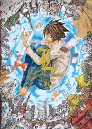 Buchcover und Innenansicht für das Buch: Death Note: L, Change the World
