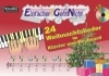 Buchcover und Innenansicht für das Buch: Einfacher!-Geht-Nicht: 24 Weihnachtslieder für Klavier und Keyboard mit CD