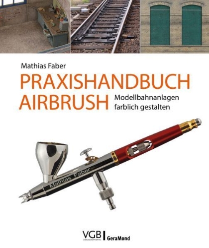 Buchcover und Innenansicht für das Buch: Praxishandbuch Airbrush