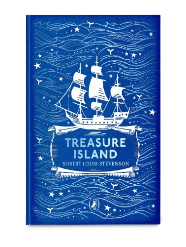 Buchcover und Innenansicht für das Buch: Treasure Island
