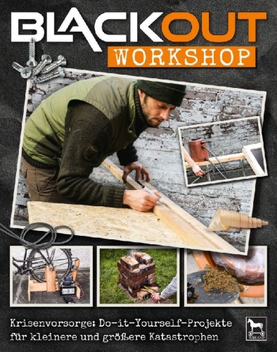 Buchcover und Innenansicht für das Buch: Blackout Workshop