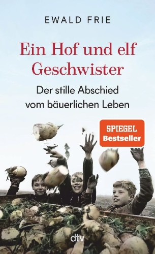 Buchcover und Innenansicht für das Buch: Ein Hof und elf Geschwister