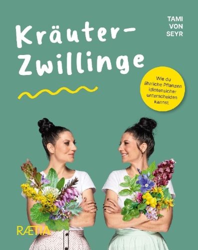 Buchcover und Innenansicht für das Buch: Kräuter-Zwillinge