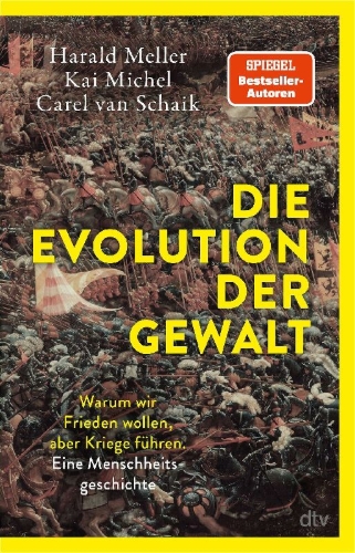 Buchcover und Innenansicht für das Buch: Die Evolution der Gewalt