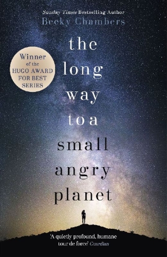 Buchcover und Innenansicht für das Buch: The Long Way to a Small, Angry Planet
