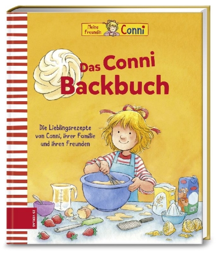 Buchcover und Innenansicht für das Buch: Das Conni Backbuch