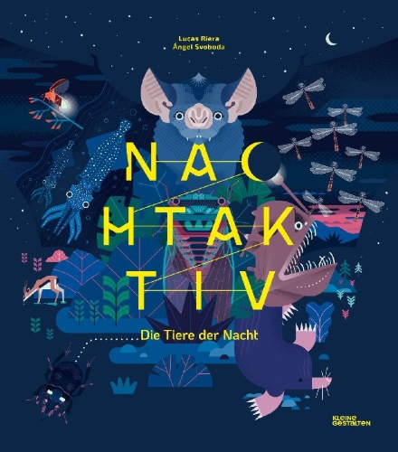 Buchcover und Innenansicht für das Buch: Nachtaktiv