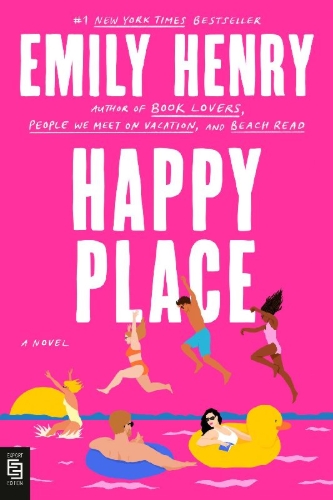 Buchcover und Innenansicht für das Buch: Happy Place