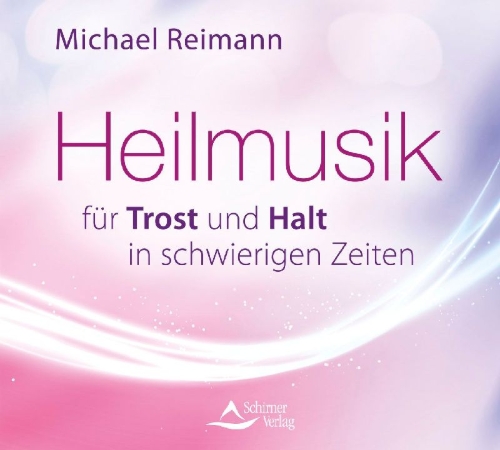 Buchcover und Innenansicht für das Buch: Heilmusik für Trost und Halt in schwierigen Zeiten