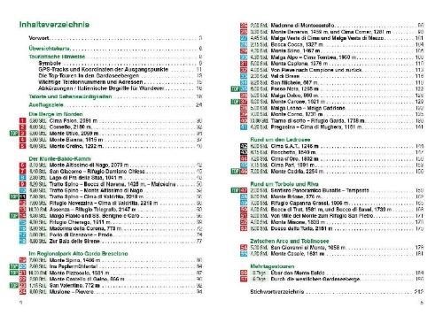 Buchcover und Innenansicht für das Buch: Gardaseeberge