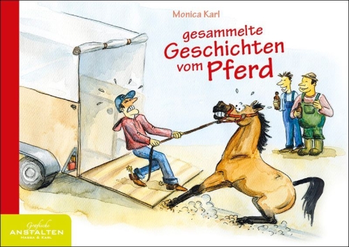Buchcover und Innenansicht für das Buch: Gesammelte Geschichten vom Pferd