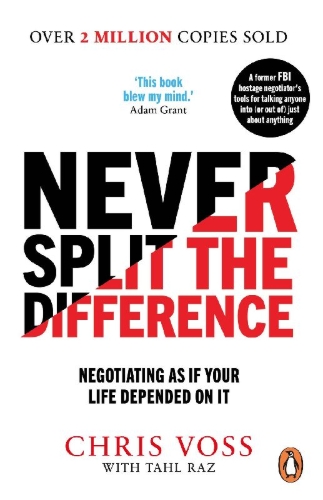 Buchcover und Innenansicht für das Buch: Never Split the Difference