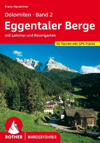 Buchcover und Innenansicht für das Buch: Dolomiten 2 - Eggentaler Berge
