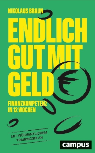 Buchcover und Innenansicht für das Buch: Endlich gut mit Geld