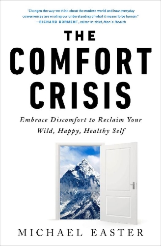 Buchcover und Innenansicht für das Buch: The Comfort Crisis