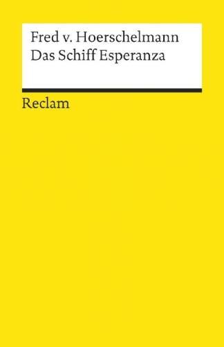 Buchcover und Innenansicht für das Buch: Das Schiff Esperanza