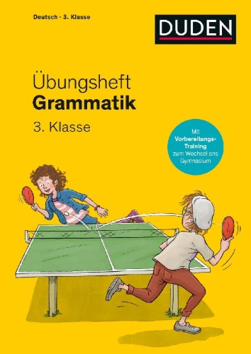Buchcover und Innenansicht für das Buch: Übungsheft - Grammatik 3.Klasse