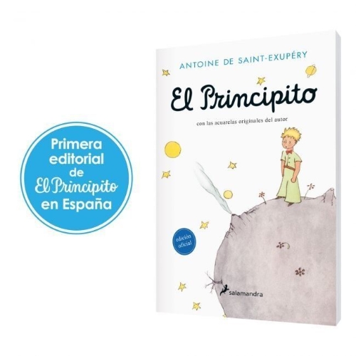 Buchcover und Innenansicht für das Buch: Le petit prince