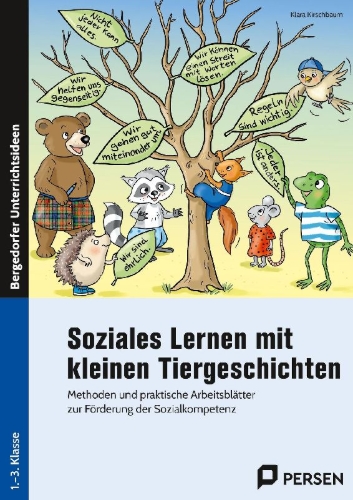 Buchcover und Innenansicht für das Buch: Soziales Lernen mit kleinen Tiergeschichten - GS