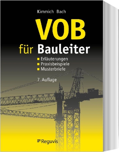 Buchcover und Innenansicht für das Buch: VOB für Bauleiter