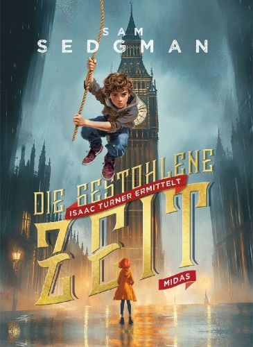 Buchcover und Innenansicht für das Buch: Die gestohlene Zeit