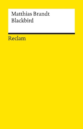 Buchcover und Innenansicht für das Buch: Blackbird. Roman