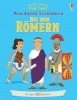 Buchcover und Innenansicht für das Buch: Mein Anzieh-Stickerbuch: Bei den Römern