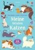 Buchcover und Innenansicht für das Buch: Mein Immer-wieder-Stickerbuch: Meine liebsten Katzen