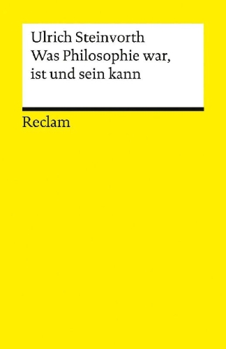 Buchcover und Innenansicht für das Buch: What Philosophy Has Been, or the Tragedy of Philosophy. A Very Short Presentation