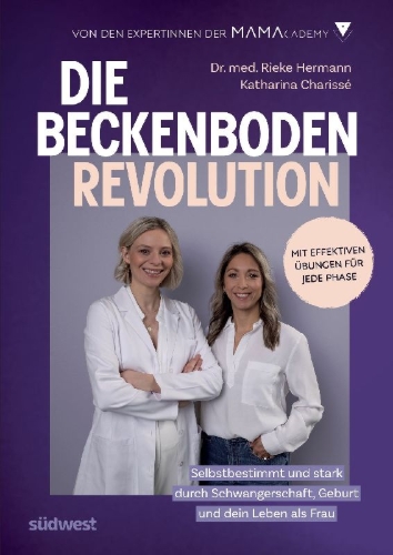 Buchcover und Innenansicht für das Buch: Die Beckenboden-Revolution