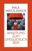 Buchcover und Innenansicht für das Buch: Anleitung zum Unglücklichsein