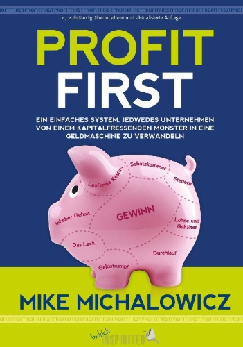 Buchcover und Innenansicht für das Buch: Profit First
