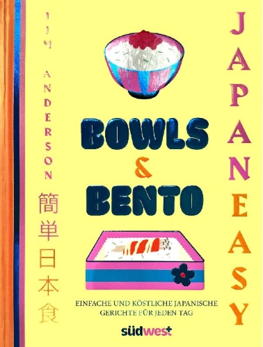 Buchcover und Innenansicht für das Buch: Bowls & Bento